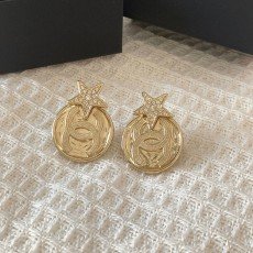 Chanel 샤넬 23B 금화 별 귀걸이