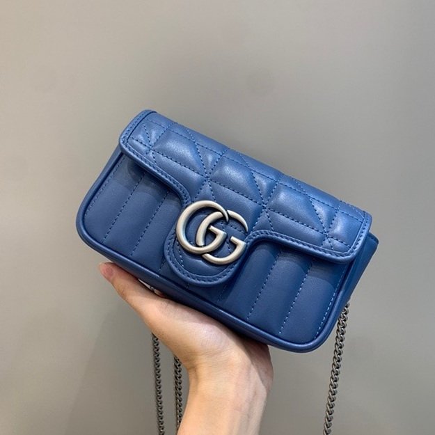 구찌 마몬트 마틀라세 수퍼미니백 476433