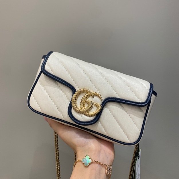 구찌 마몬트 마틀라세 수퍼미니백 476433