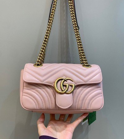 구찌 마몬트 마틀라세 미니 숄더백 446744 / 22CM