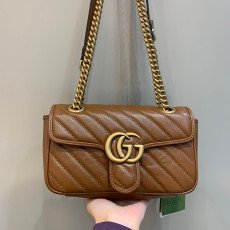 구찌 마몬트 마틀라세 미니 숄더백 446744 / 22CM
