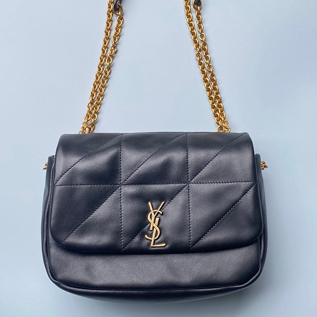 생로랑 램스킨 제이미 스몰 숄더백