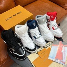 루이비통 lv 트레이너 스니커즈 하이