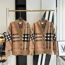 버버리 2023FW 체크 울 가디건