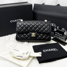 샤넬 CF2.55 클래식 램스킨 플랩백 25cm