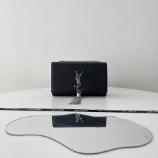 생 로랑 스몰 케이트 체인 태슬 백 474366