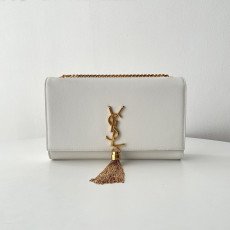 생 로랑 케이트 체인 태슬 백 미듐 354119