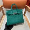 에르메스 KK 타조 레더 버킨 25cm