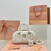 미우미우 마테라쎄 볼링 백 23cm