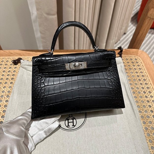 에르메스 악어 미니 켈리2