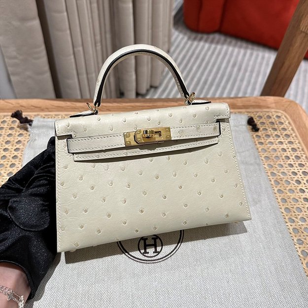 에르메스 kk 타조 미니 켈리2