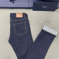 디올 오블리크 데님 팬츠