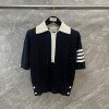 톰브라운 반팔 메시 니트