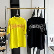 발렌시아가 레터링 반팔티