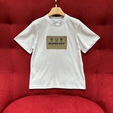 버버리 라벨 패치 반팔티