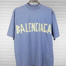 발렌시아가 24SS 멜란지테이프 반팔티