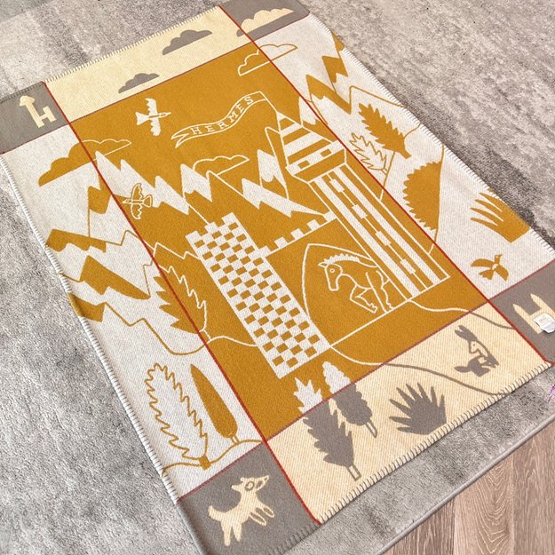 에르메스 에포피 피팅 담요