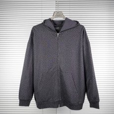 발렌시아가 큐빅 집업 후드