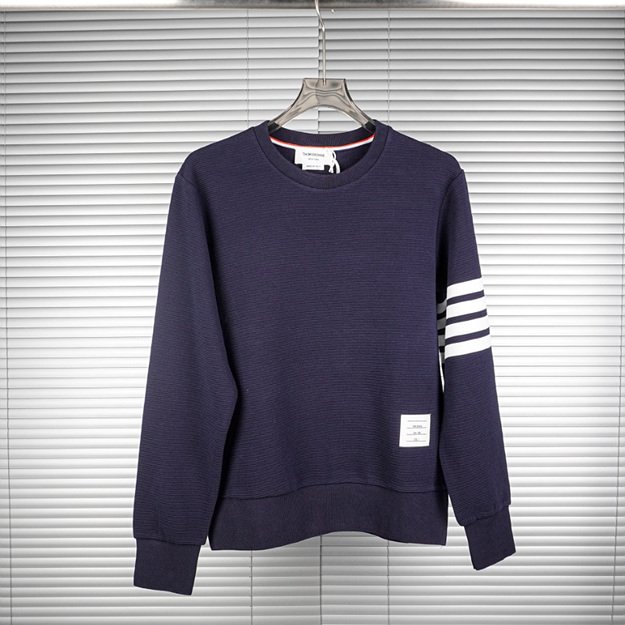 톰브라운 물결 라운드 맨투맨