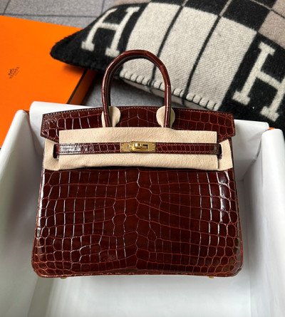 에르메스 악어 버킨 25cm
