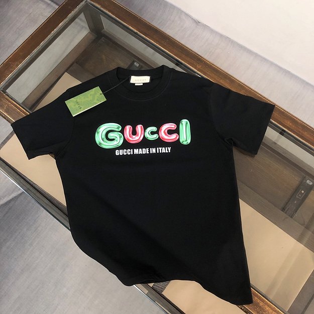 구찌 프린팅 반팔티